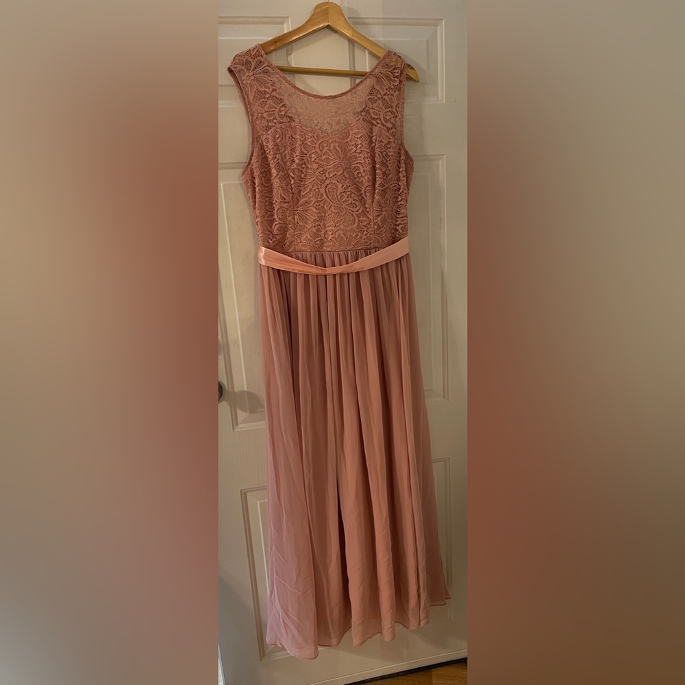 Bridesmaid dress XL purchased from Amazon dusty rose